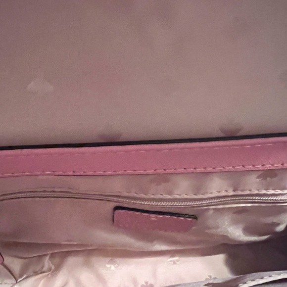 Kate Spade ~ Laurel Way Greer ~ Leather Crossbody Blossom Pink w/Chain. - Picture 7 of 8